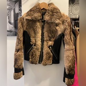 Authentic real fur Marciano jacket